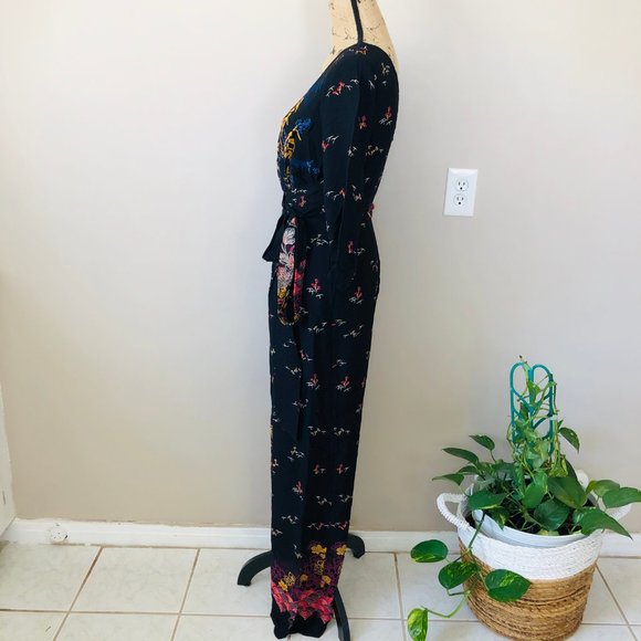 Anthropologie Featherbone Nara Floral Jumpsuit - Picture 6 of 16
